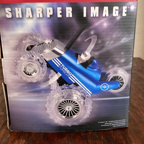 Sharper Image Toys Sharper Image Rc 36 Rally Car Turbo Tumbler Blue